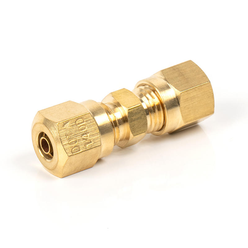 Brass Straight DOT Ferrule Connector